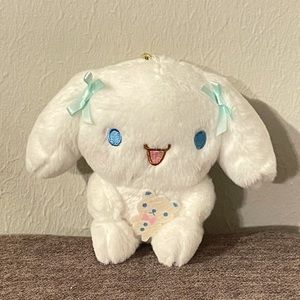 Mint Bows Cinnamoroll Plush Keychain (4.5”)